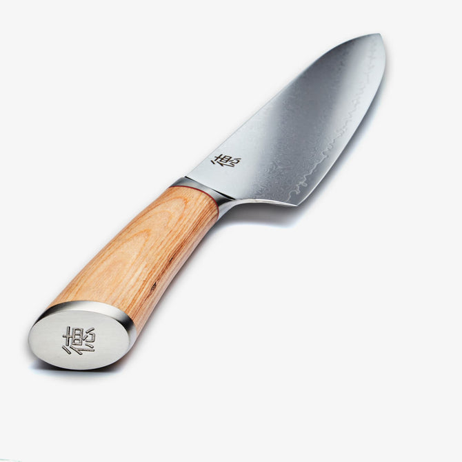 Haruta Box Set VG10 Japanese Damascus Steel 8 Inch Chef Knife & 13 Inch Diamond Sharpening Steel