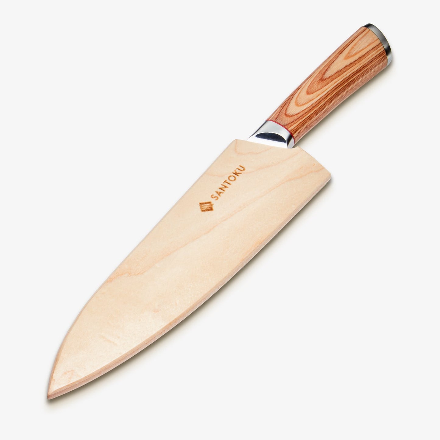 Haruta Box Set VG10 Japanese Damascus Steel 8 Inch Chef Knife & 13 Inch Diamond Sharpening Steel