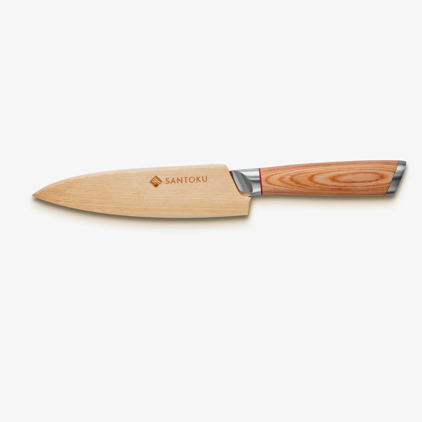 Haruta 4 Inch VG10 Japanese Damascus Steel Paring Knife with Wooden Handle & Scabbard