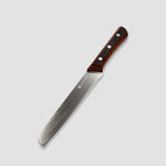 Yuhi 6-Piece Damascus-Pattern Kitchen Knife Set with Pakkawood Handles & Gift Box