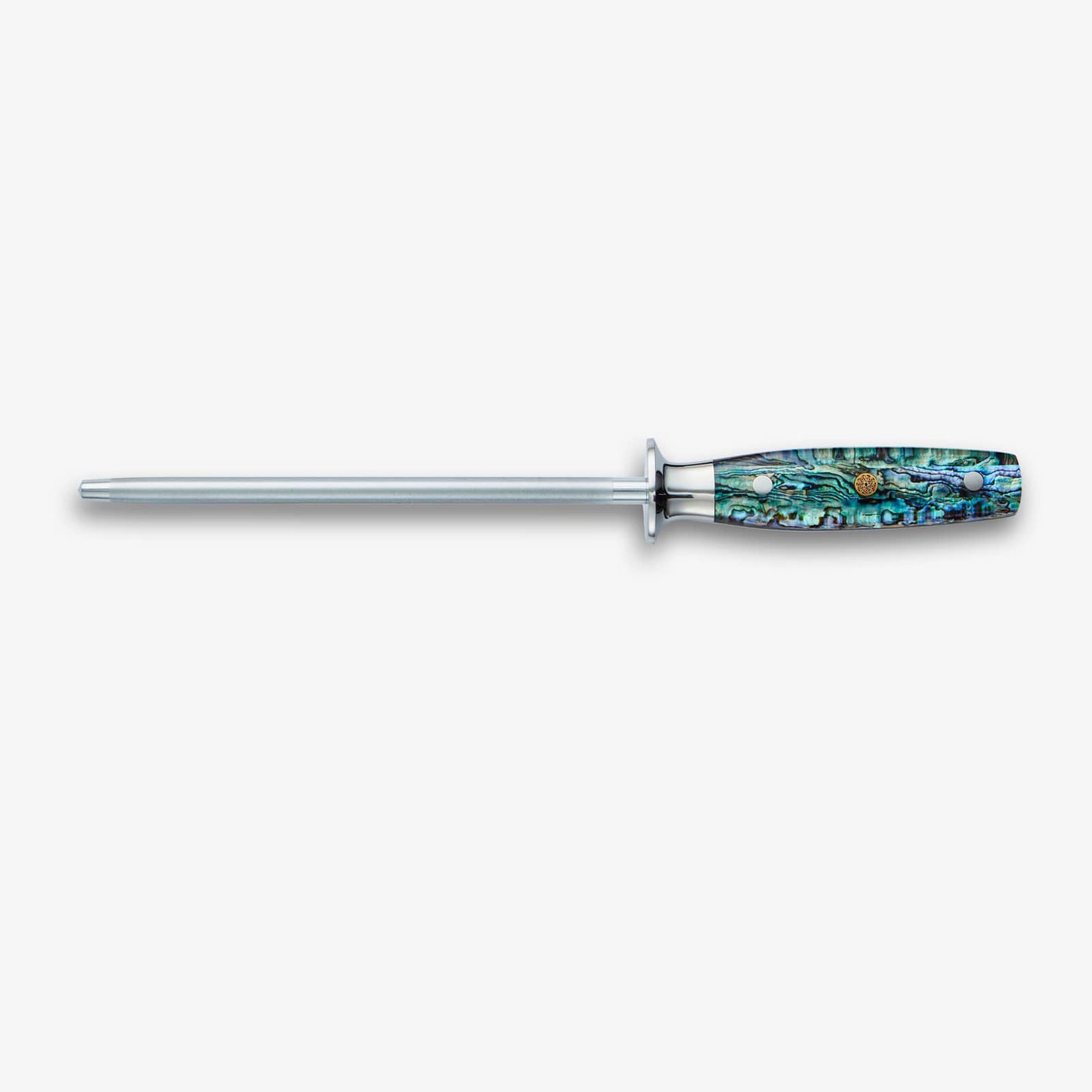 Chikashi Damascus Steel Knife Set With Abalone Handle